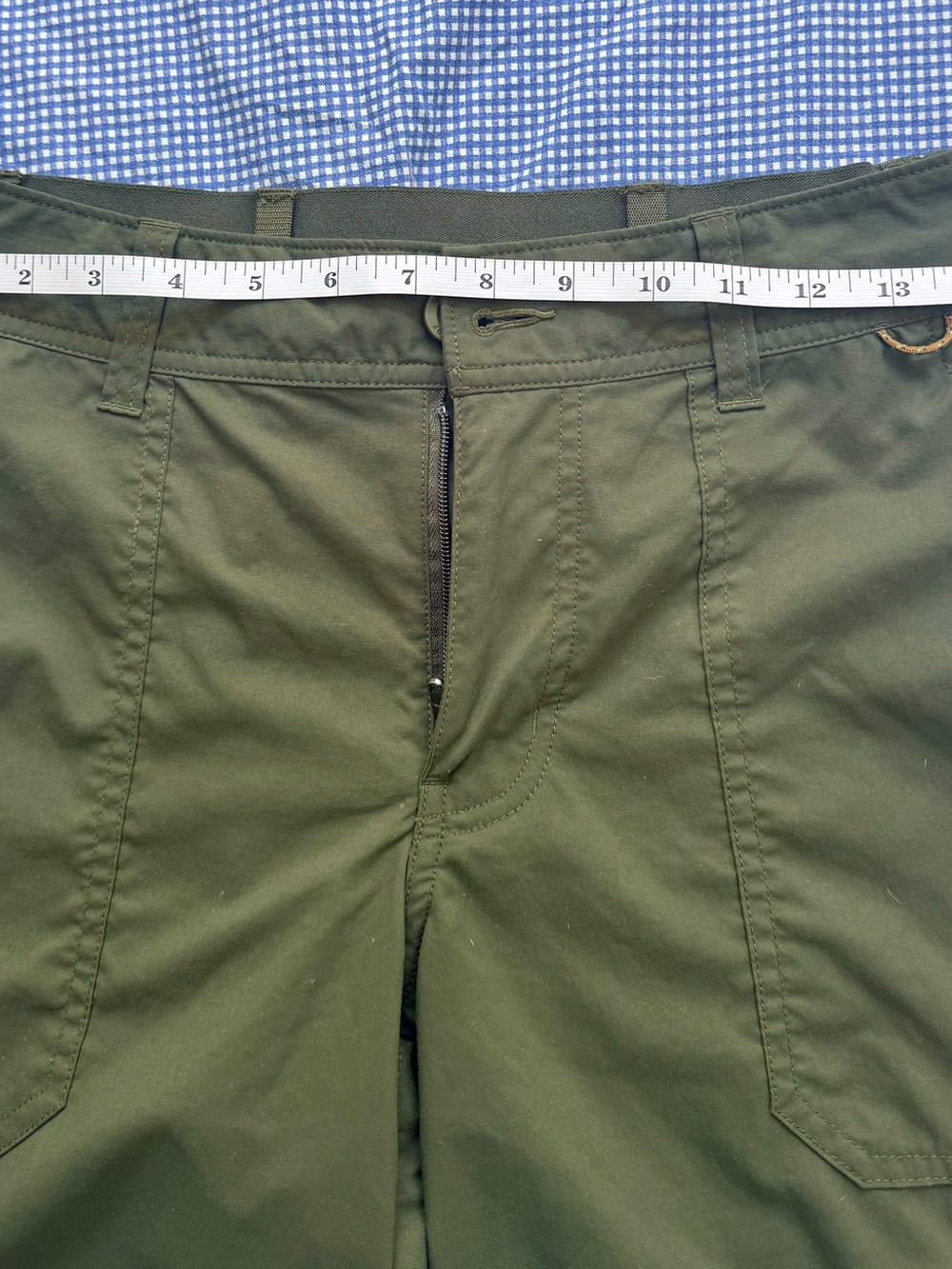 REI Olive Green Women’s Hybrid Outdoor Shorts - Picture 6 of 8